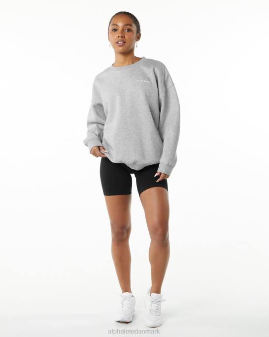 klassisk besætning Kvinder Alphalete J8D2288 tøj gråmeleret