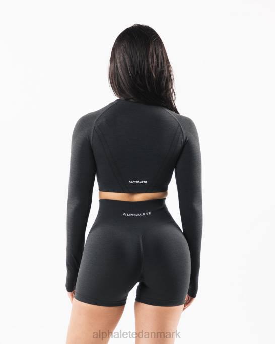 stratus ls afgrøde Kvinder Alphalete J8D2258 tøj skygge grå