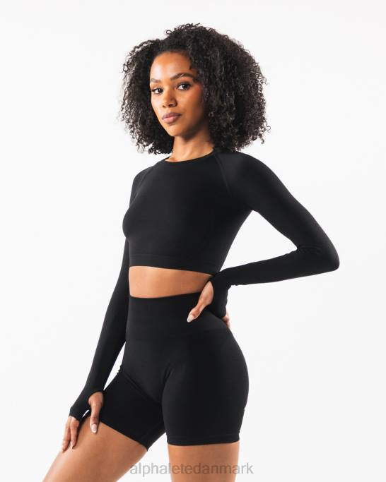 stratus ls afgrøde Kvinder Alphalete J8D2259 tøj sort