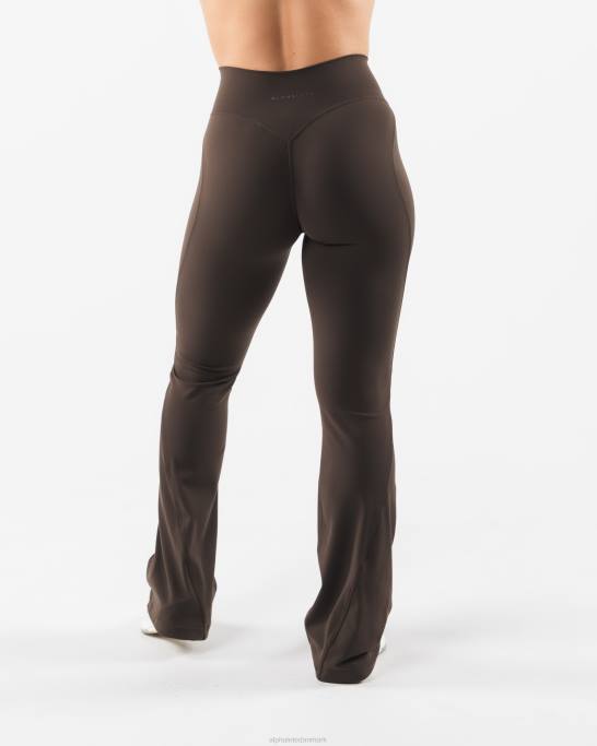 aura flared bukser Kvinder Alphalete J8D2398 tøj kashmir brun