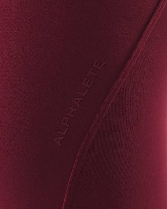 aura legging Kvinder Alphalete J8D2375 tøj krans rød