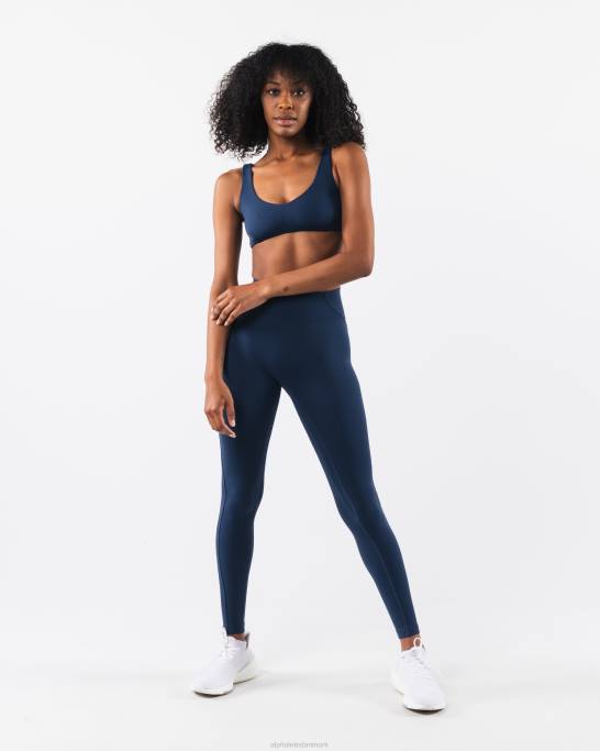 aura legging Kvinder Alphalete J8D2384 tøj blæk blå