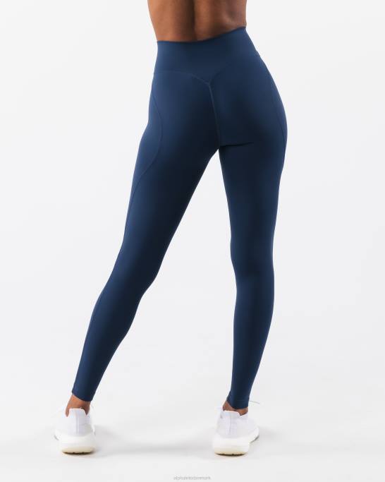 aura legging Kvinder Alphalete J8D2384 tøj blæk blå
