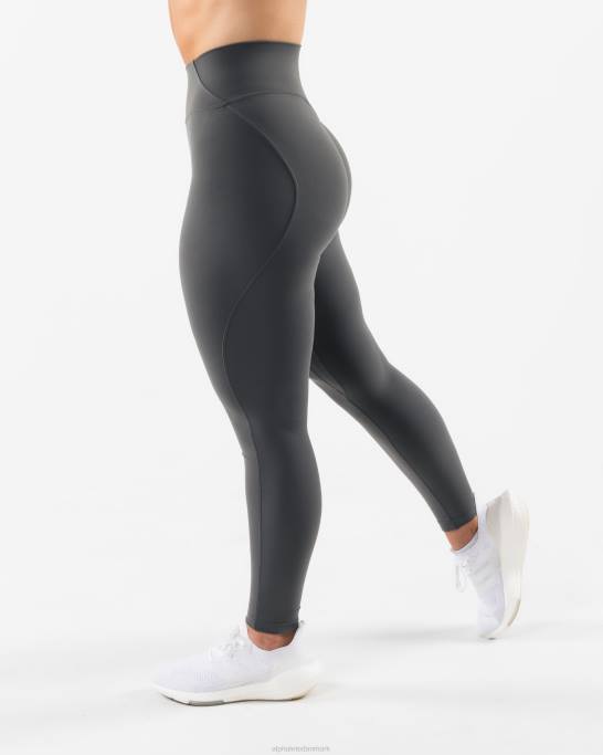 aura legging Kvinder Alphalete J8D2397 tøj tin grå