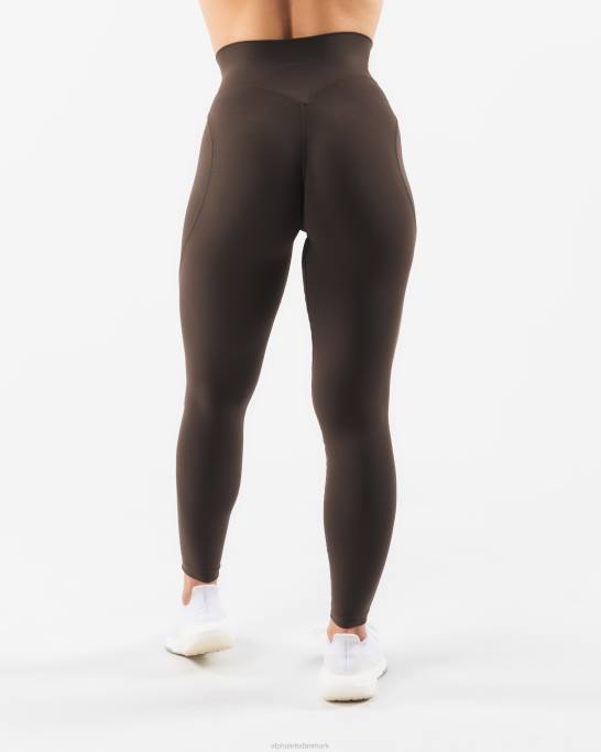 aura legging Kvinder Alphalete J8D2399 tøj kashmir brun