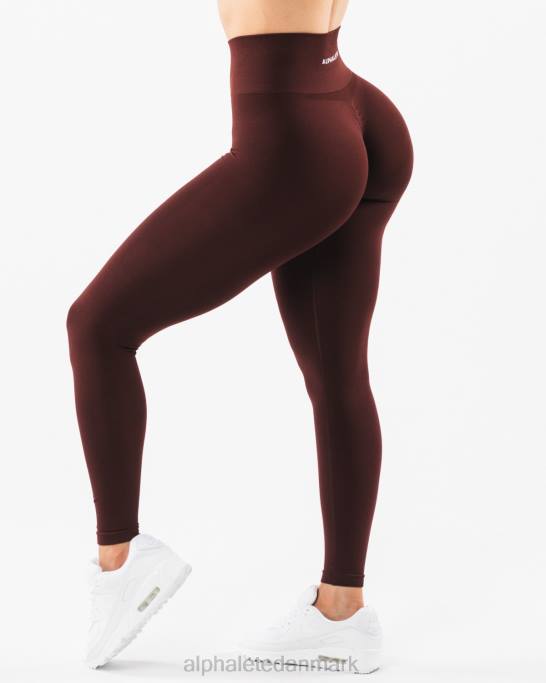 forstærk legging Kvinder Alphalete J8D2423 tøj sangria rød