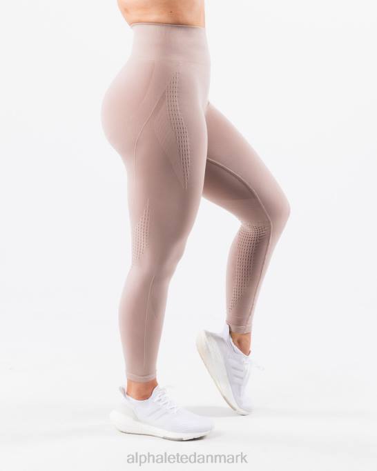 forstærke kontur legging Kvinder Alphalete J8D2402 tøj porcelæn brun