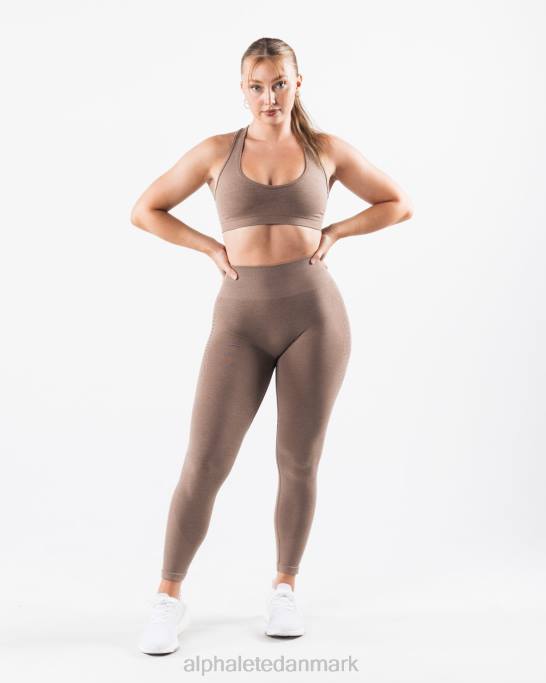 forstærke kontur legging Kvinder Alphalete J8D2403 tøj sandbrun