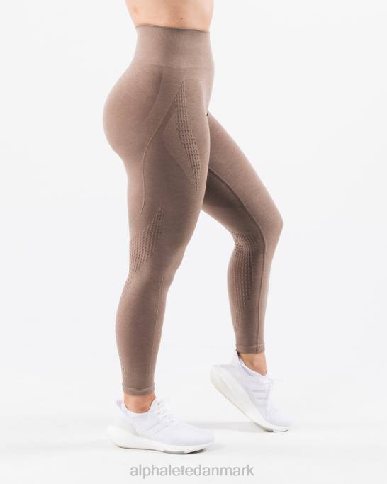 forstærke kontur legging Kvinder Alphalete J8D2403 tøj sandbrun