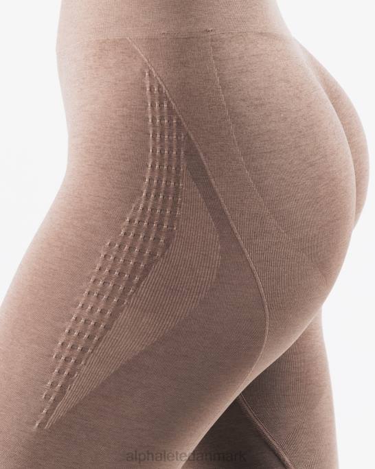 forstærke kontur legging Kvinder Alphalete J8D2403 tøj sandbrun