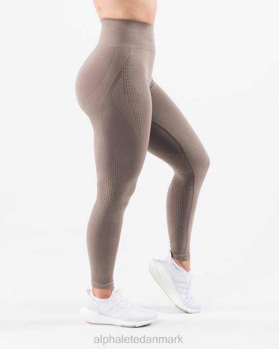 forstærke kontur legging Kvinder Alphalete J8D2405 tøj mokka brun