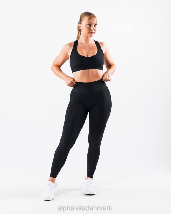 forstærke kontur legging Kvinder Alphalete J8D2408 tøj sort