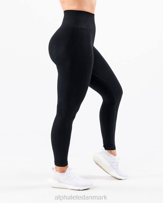 forstærke kontur legging Kvinder Alphalete J8D2408 tøj sort
