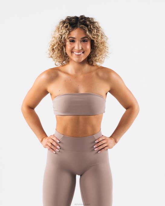 aura bandeau Kvinder Alphalete J8D247 tøj sandbrun