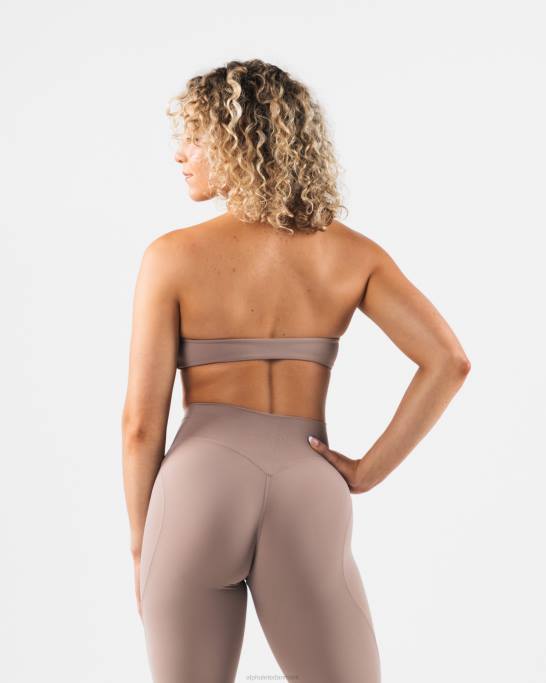 aura bandeau Kvinder Alphalete J8D247 tøj sandbrun