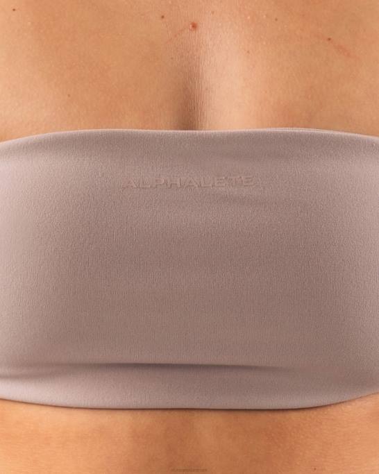 aura bandeau Kvinder Alphalete J8D247 tøj sandbrun