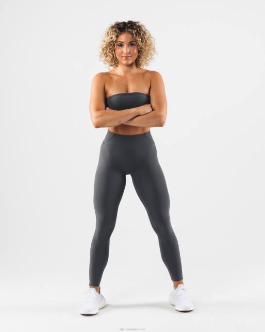 aura bandeau Kvinder Alphalete J8D250 tøj tin grå