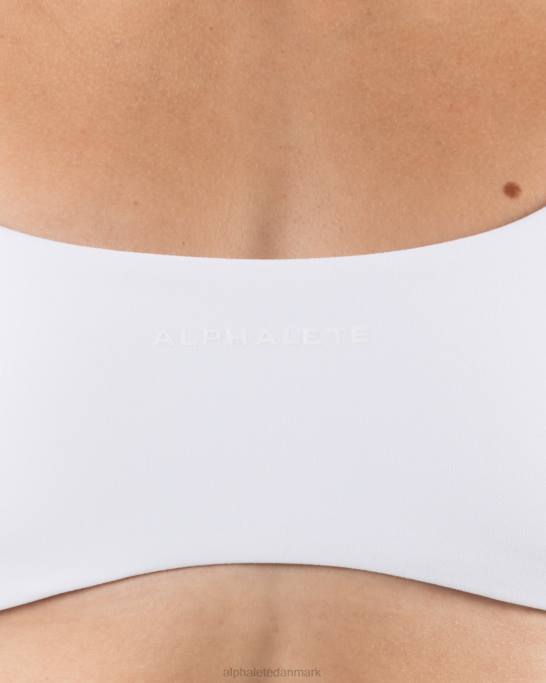 aura bh med stropper Kvinder Alphalete J8D242 tøj hvid