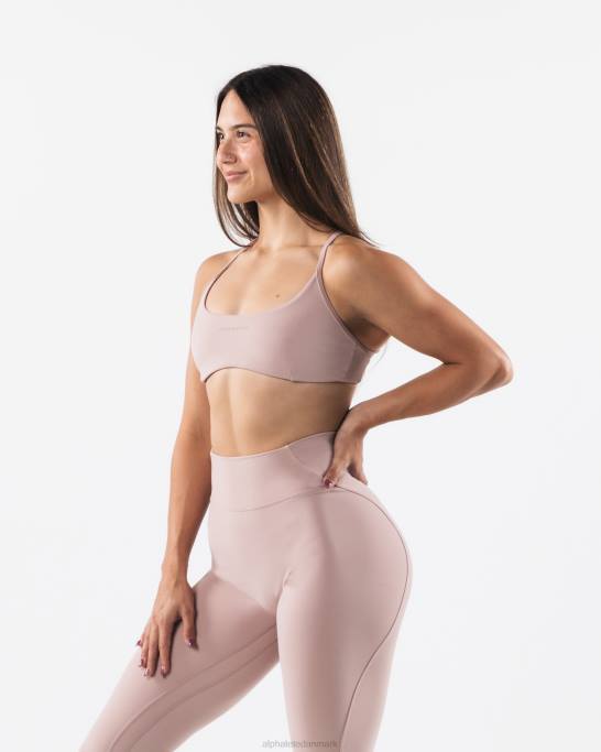 aura bh med stropper Kvinder Alphalete J8D245 tøj porcelæn brun