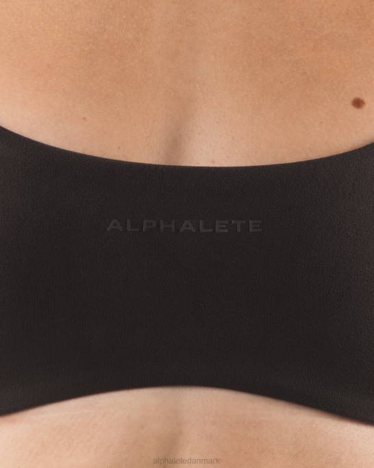 aura bh med stropper Kvinder Alphalete J8D254 tøj kashmir brun