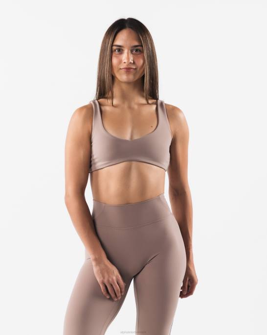 aura sculpt bh Kvinder Alphalete J8D249 tøj sandbrun