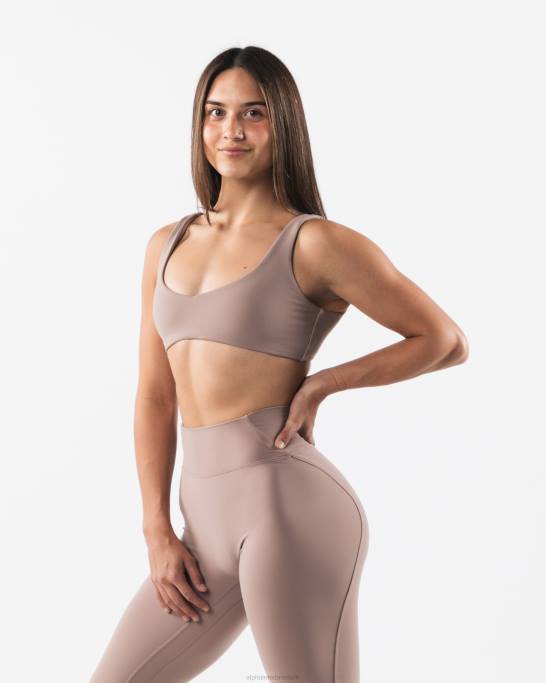 aura sculpt bh Kvinder Alphalete J8D249 tøj sandbrun