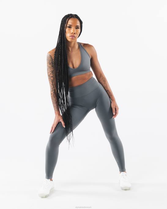 forstærk dyb v bh Kvinder Alphalete J8D25 tøj skyskraber grå