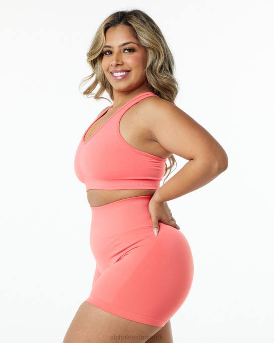 forstærke bh Kvinder Alphalete J8D2116 tøj pixel pink