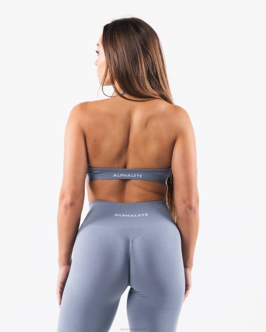forstærke grime bh Kvinder Alphalete J8D216 tøj stadig vandblå