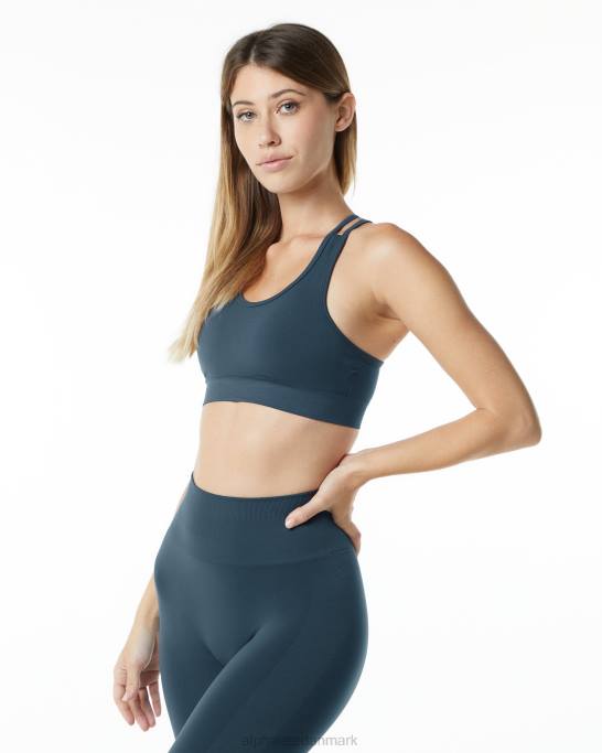 revival bh Kvinder Alphalete J8D2125 tøj hval blå