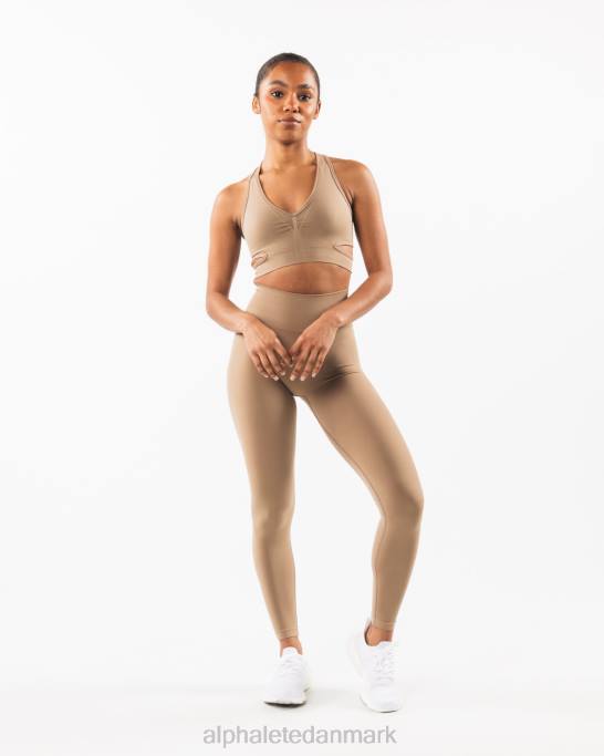 stratus bh Kvinder Alphalete J8D2102 tøj chai brun