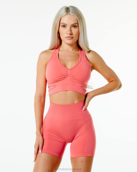 stratus bh Kvinder Alphalete J8D2117 tøj pixel pink