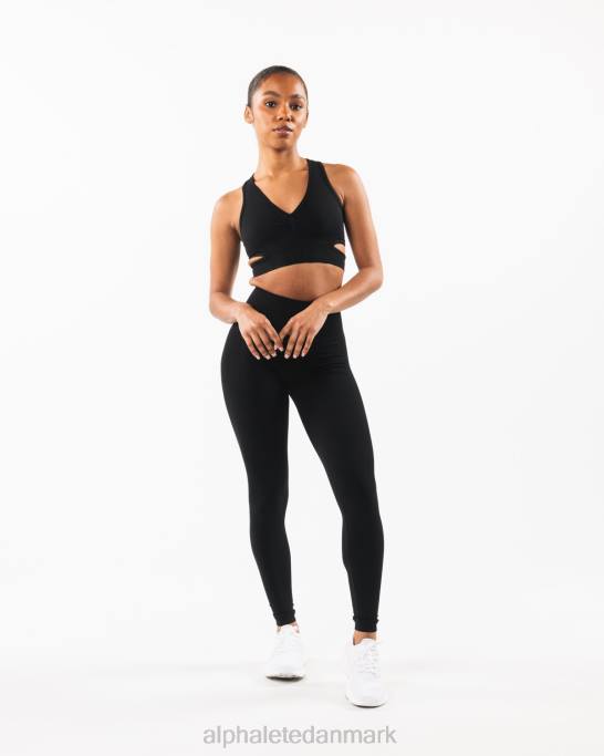 stratus bh Kvinder Alphalete J8D281 tøj sort