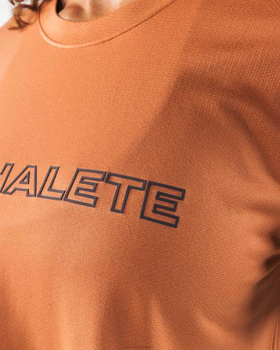 kerne airtech ss afgrøde Kvinder Alphalete J8D2204 tøj legeret orange