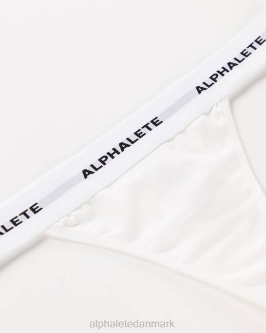 akut rem Kvinder Alphalete J8D2468 tøj hvid