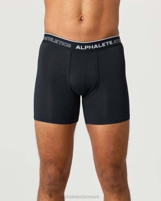 klassisk boxershorts 3pk Mænd Alphalete J8D2749 tøj sort