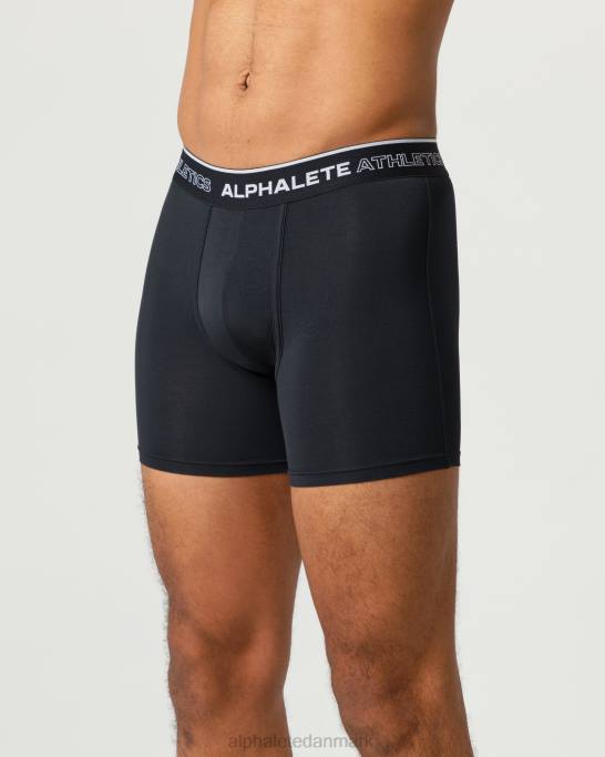klassisk boxershorts 3pk Mænd Alphalete J8D2749 tøj sort