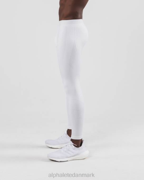 reform kompression legging Mænd Alphalete J8D2746 tøj hvid