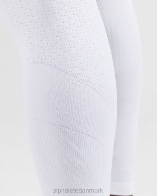 reform kompression legging Mænd Alphalete J8D2746 tøj hvid