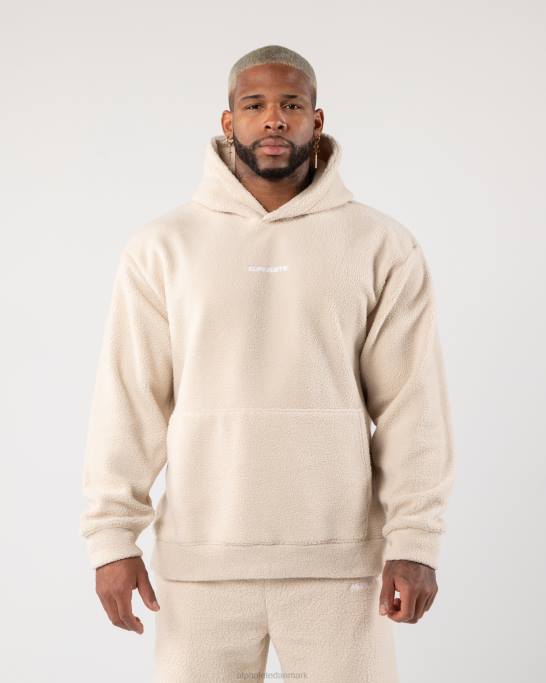 konge hættetrøje Mænd Alphalete J8D2616 tøj vanilje brun