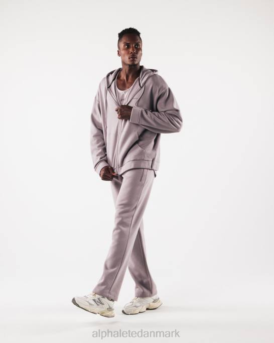 original jakke med fuld lynlås Mænd Alphalete J8D2611 tøj rosenvand pink