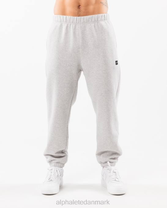 akademi afslappet jogger Mænd Alphalete J8D2718 tøj gråmeleret