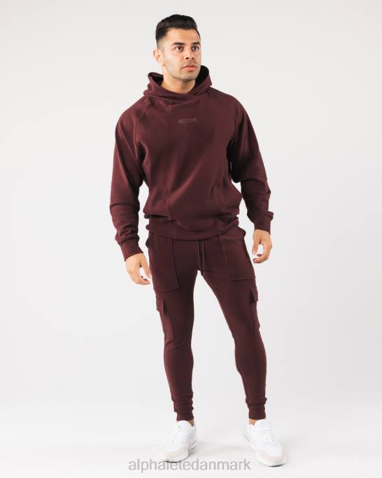 identitetsgods Mænd Alphalete J8D2731 tøj sangria rød