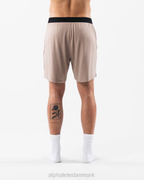 lounge kort Mænd Alphalete J8D2656 tøj mokka brun