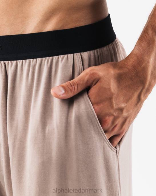 lounge kort Mænd Alphalete J8D2656 tøj mokka brun