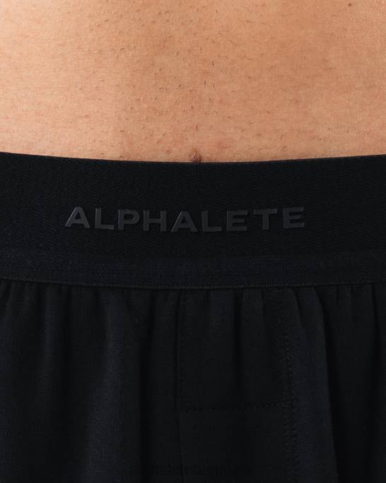 lounge kort Mænd Alphalete J8D2657 tøj sort
