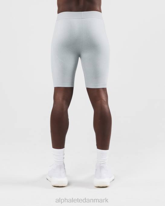 reform kompression kort Mænd Alphalete J8D2653 tøj grå