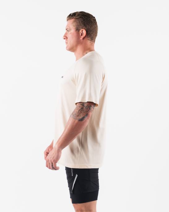 aa airtech t-shirt Mænd Alphalete J8D2510 tøj beige brun