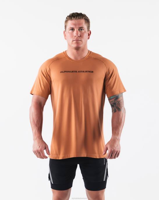 aa airtech t-shirt Mænd Alphalete J8D2512 tøj legeret orange