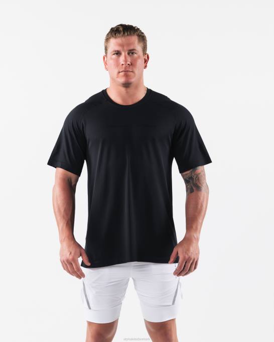aa airtech t-shirt Mænd Alphalete J8D2522 tøj sort